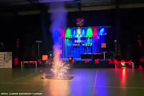 Fajerwerki na finale WOŚP
