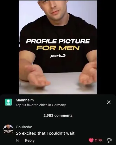 Profile Picture for Men Part 2