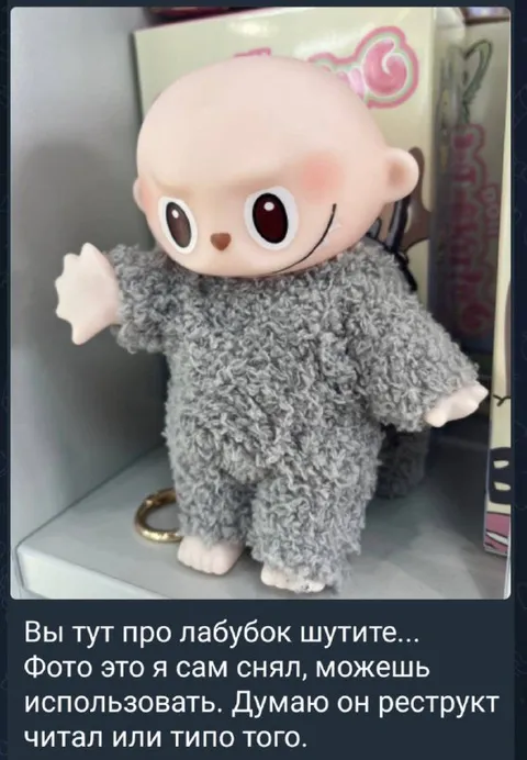 Лабубок читает реструкт