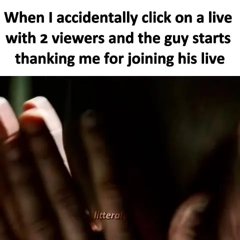 Accidentally Joining a Tiny Livestream