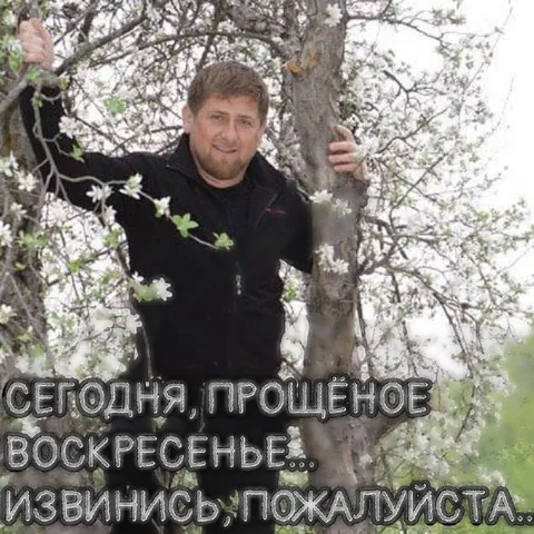 Прощеное воскресенье у дерева
