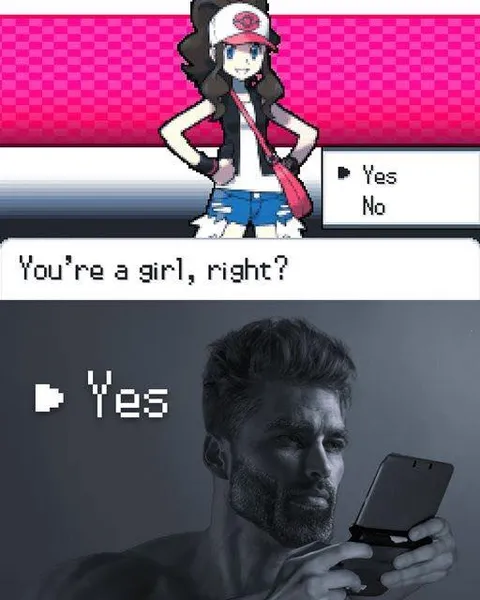 You're a Girl, Right? Yes