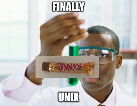 Finally Unix Twix