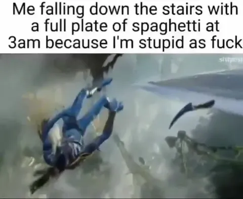 Falling With Spaghetti at 3AM