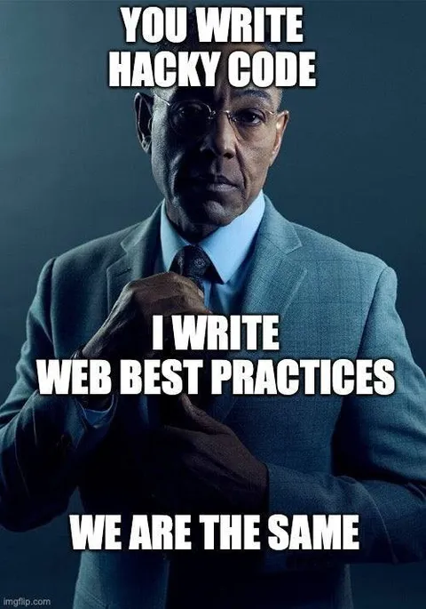 You Write Hacky Code