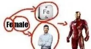 Fe Plus Male Iron Man