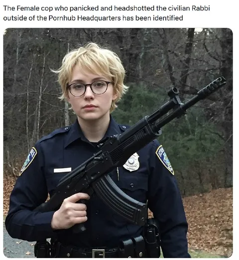 Female Cop Identified Meme