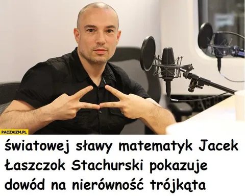 Dowód na nierówność trójkąta