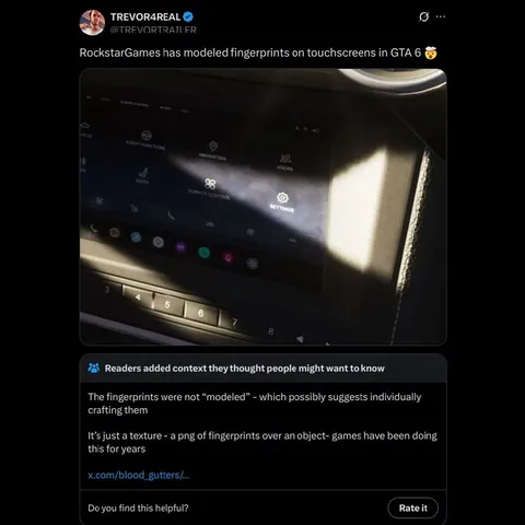 GTA 6 Fingerprint Texture