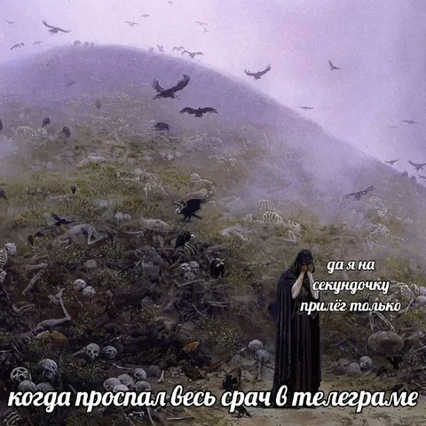 Проспал весь срач в Телеграме