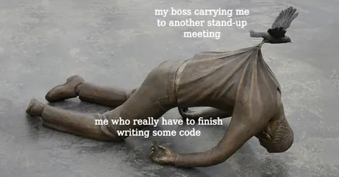 Boss Carrying Me to Stand-Up