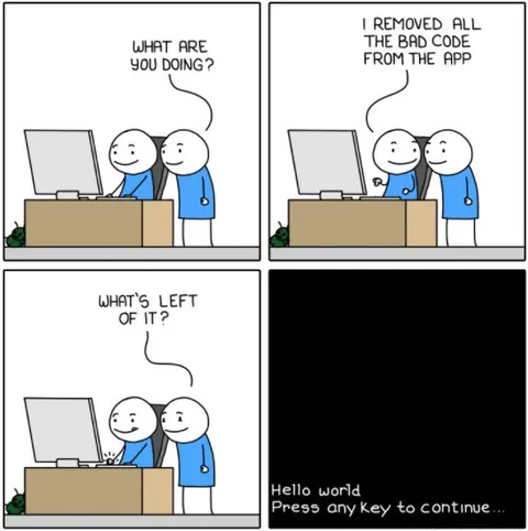 Removed All the Bad Code