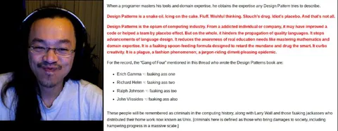 Design Patterns Are Snake Oil