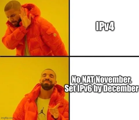 Drake Chooses IPv6 Over IPv4