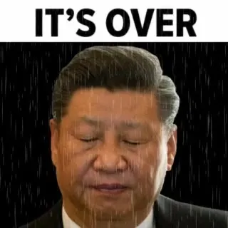 It's Over Xi Jinping