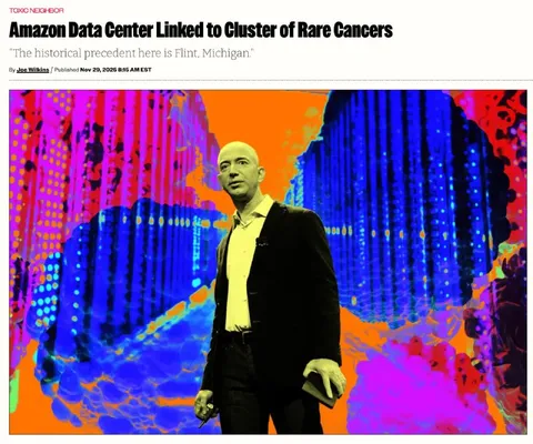 Amazon Data Center Cancer Cluster