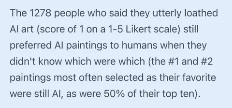 AI Art Critics Prefer AI Paintings