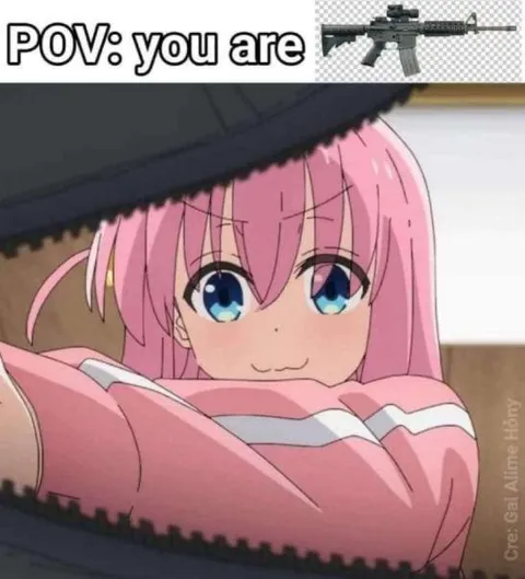 POV: You Are the Rifle
