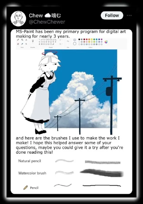 MS Paint Art Tutorial