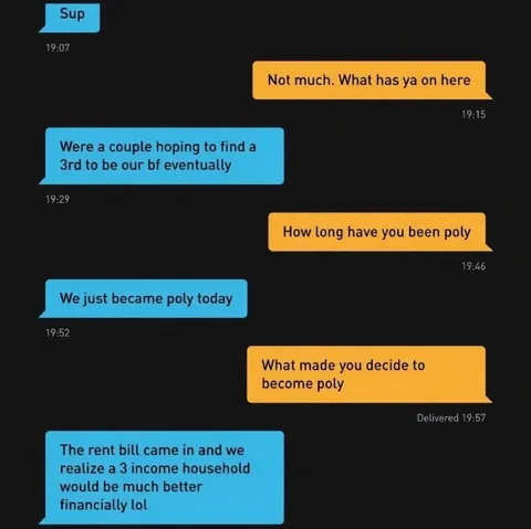Couple Becomes Poly for Rent
