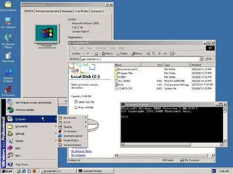 Windows 2000 Desktopcore