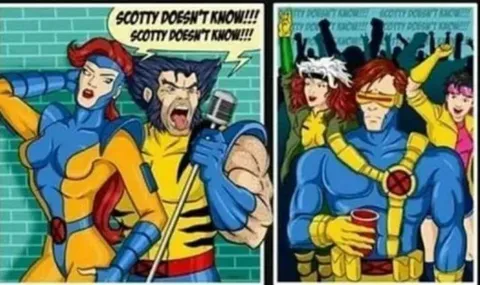 Scotty Doesn't Know X-Men Party