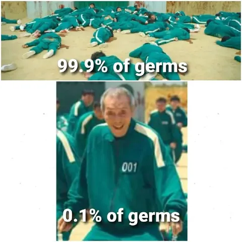 99.9% of Germs