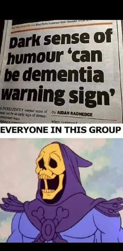 Everyone in This Group Has Dark Humor