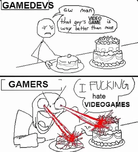 Game Developers Versus Gamers
