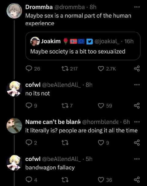 Maybe Society Is Too Sexualized