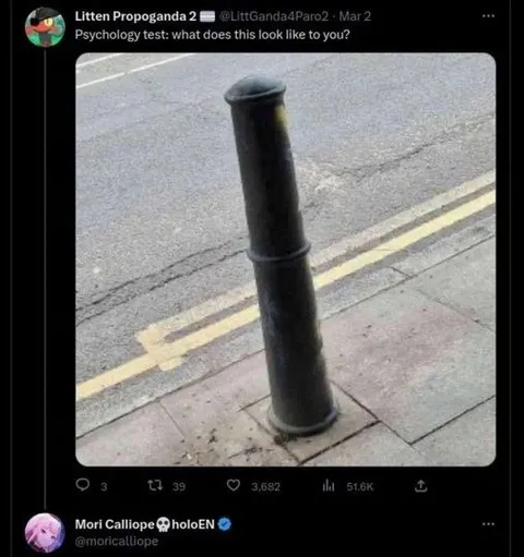 Psychology Test Bollard