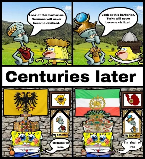 SpongeBob Claims Ancient Royal Ancestry