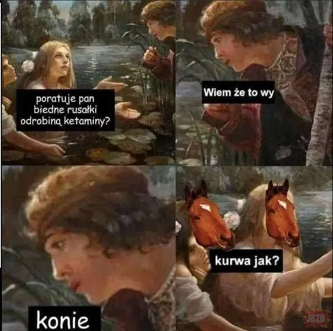 Konie i odrobina ketaminy