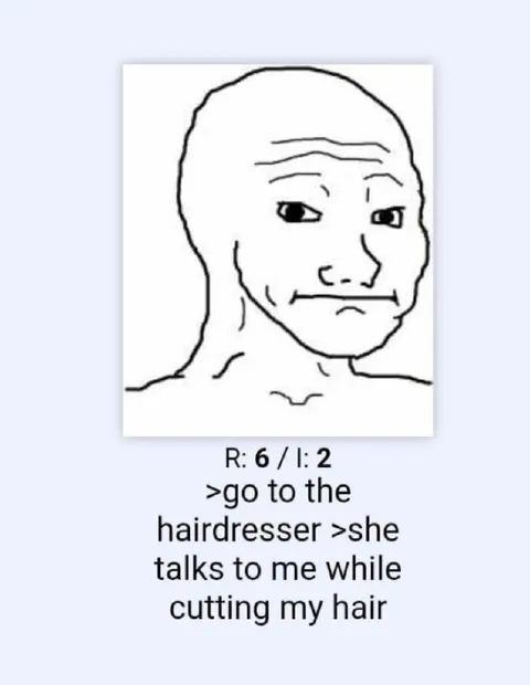 Wojak at the Hairdresser