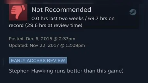 Stephen Hawking Runs Better Than This Game