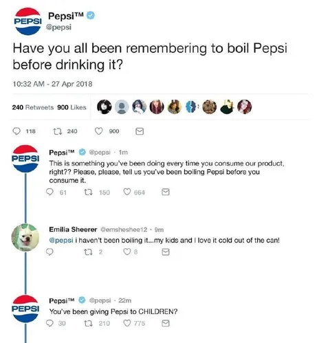 Boil Pepsi Before Drinking