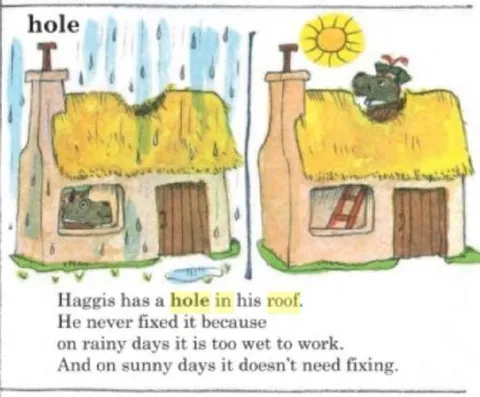 Haggis Never Fixes the Roof