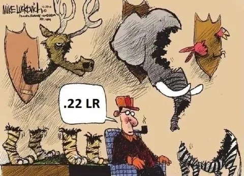 Странный зоопарк и .22 LR