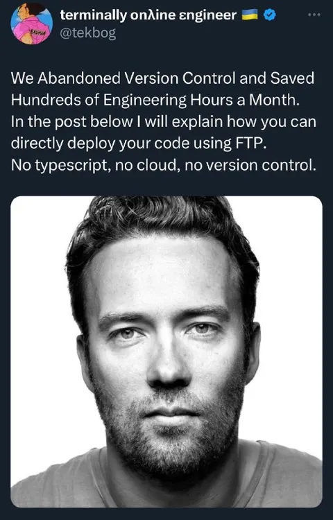 Abandoning Version Control for FTP