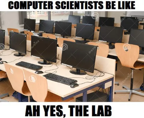 Computer Scientists in the Lab