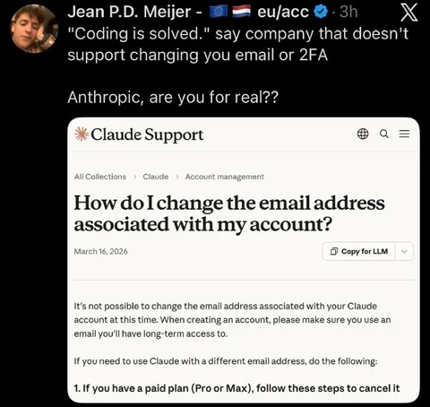 Claude Won’t Change Your Email