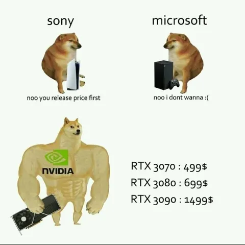 NVIDIA RTX 3000 против консолей