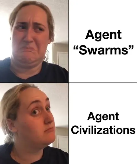 Agent Swarms vs Civilizations