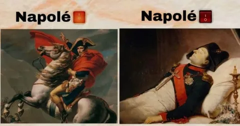 Napolé allumé ou éteint