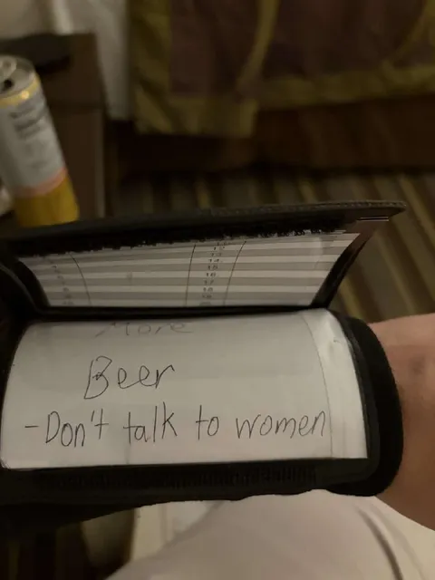 Beer Don't Talk to Women