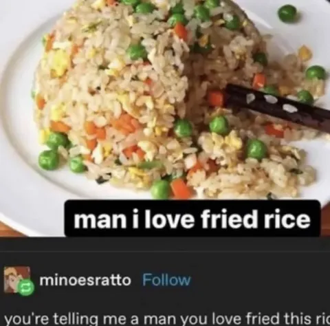 Man I Love Fried Rice