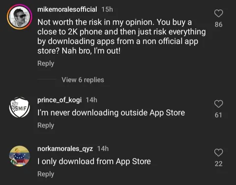 Only Download From App Store