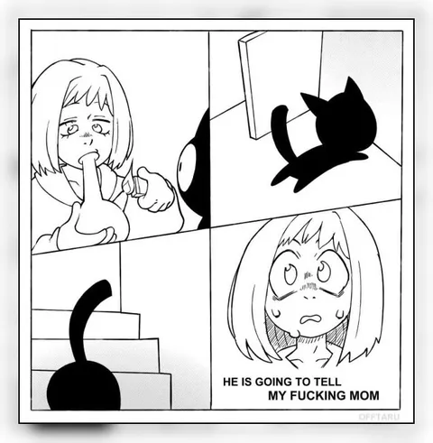 He Is Going to Tell My Mom