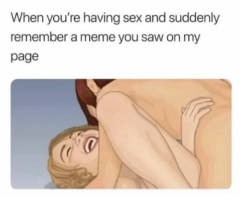 Remembering a Meme During Sex