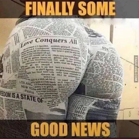 Finally Some Good News